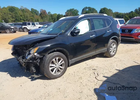 2015 Nissan Rogue Sv z USA, uszkodzony, nr VIN KNMAT2MV7FP573460